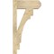Ekena Millwork Merced Craftsman Rough Sawn Outlooker, Douglas Fir, 6"W x 14"D x 26"H OUT06X14X26MRC04RDF - alternate 2